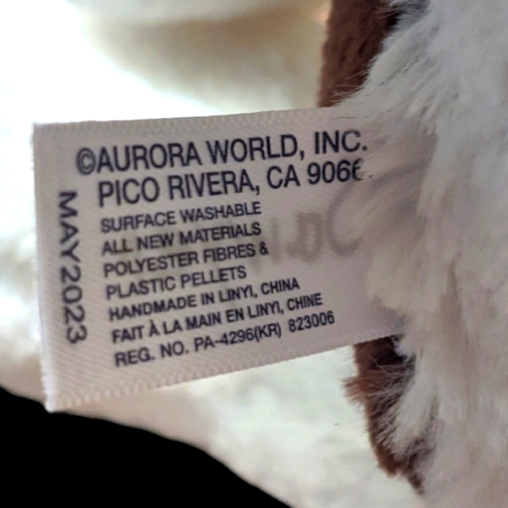 Aurora Gifts Lopsie Lu Lu Sawyer the Puppy Stuffed Animal Plush Toy NWT - Picture 11 of 11